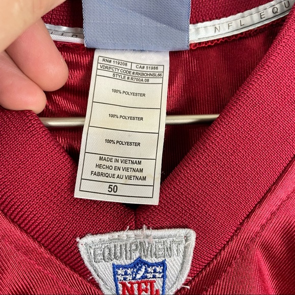 Washington Redskins Reebok #5 Donovan McNabb Authentic Burgundy Size 50 Jersey - Picture 4 of 5